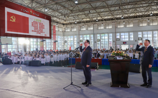 世界杯官网隆重举行庆祝建党98周年暨先进表彰大会