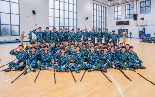 2026世界杯官方合作网站2023级学生军训总结大会！