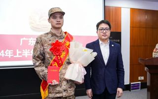 世界杯官网举办2024年上半年新兵入伍欢送会
